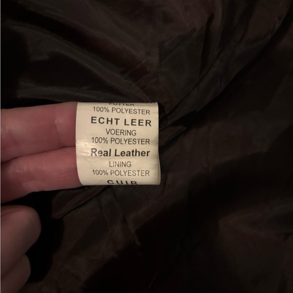 VINTAGE NOMAR LEATHER COLLECTION VOGUE KNEE LENGTH  M BUTTER SOFT only jacket - Picture 9 of 10